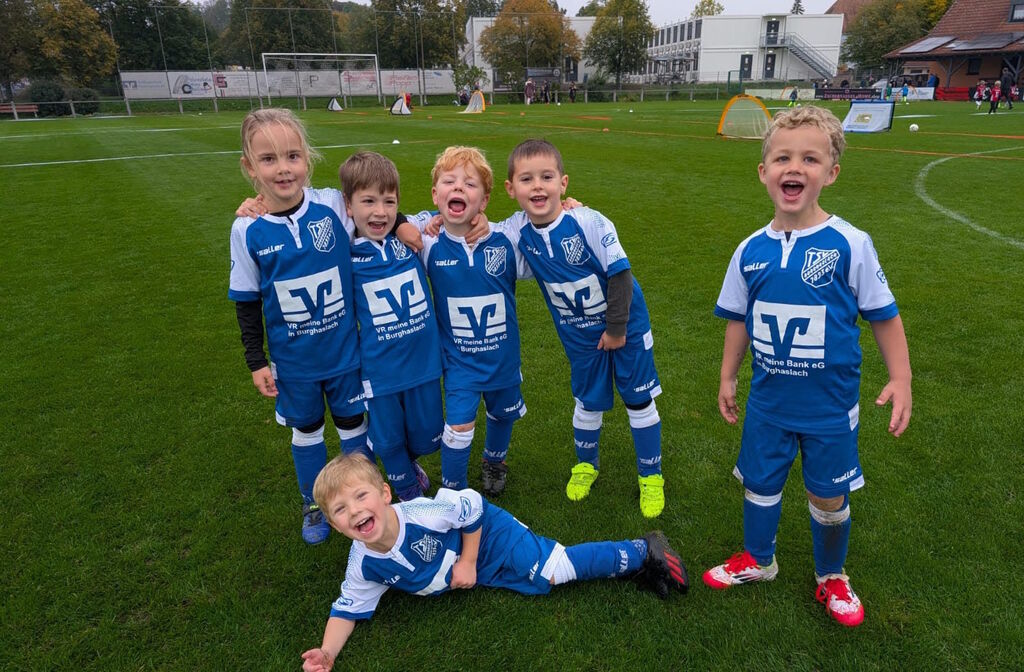 Kinderfußball beim TSV Burghaslach