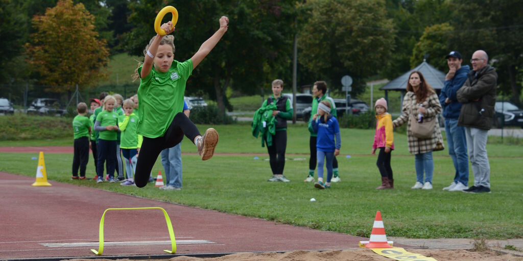 Teilnehmerrekord beim Kinderleichtathletik Mannschaftswettkampf